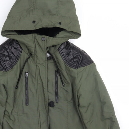 FOREVER 21 Womens Green   Jacket Coat Size L