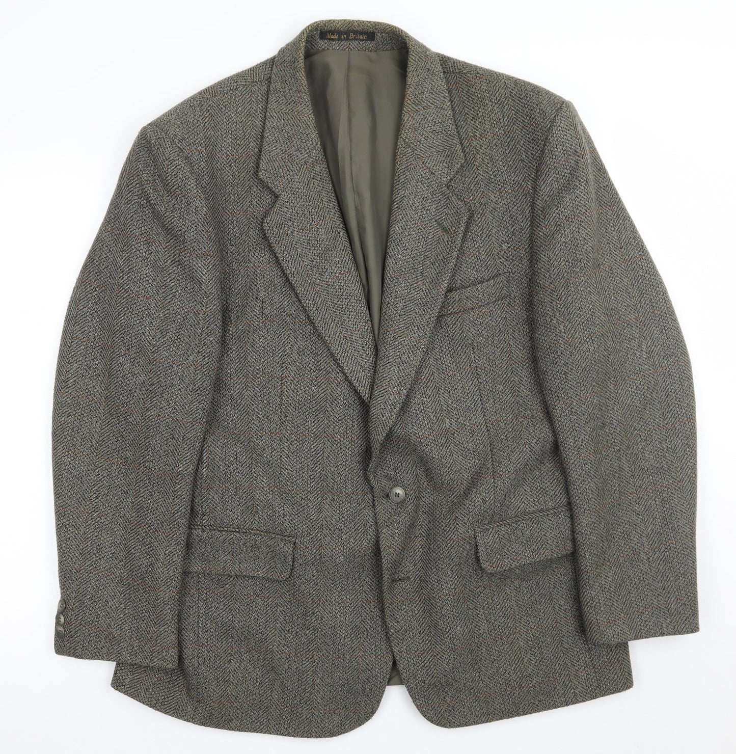 Mens UK Size  Greenwoods Regular Grey Suit Jacket