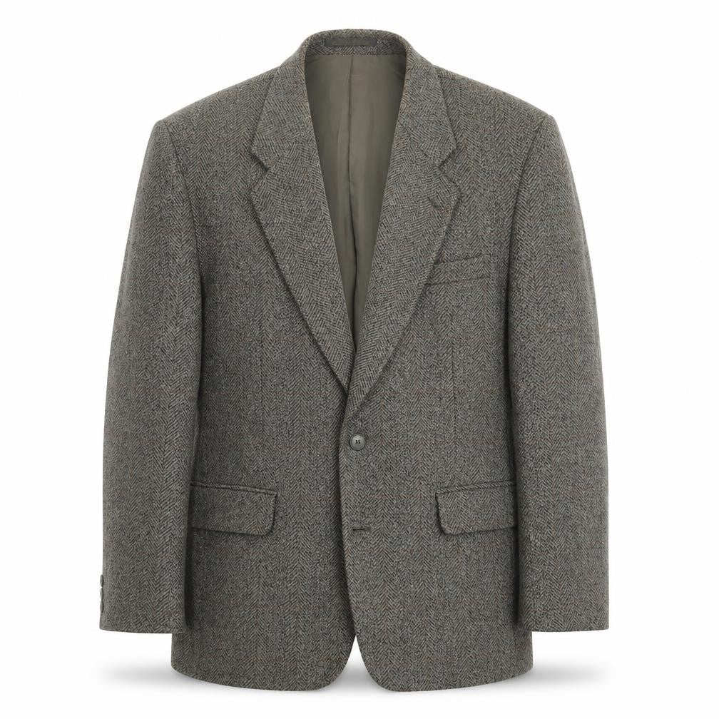 Mens UK Size  Greenwoods Regular Grey Suit Jacket