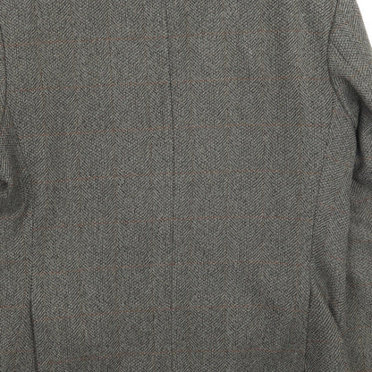 Mens UK Size  Greenwoods Regular Grey Suit Jacket