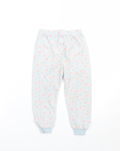 Pimark Girls Blue Geometric   Pyjama Pants Size 2-3 Years
