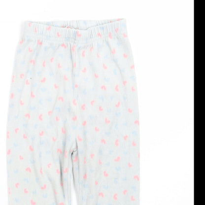 Pimark Girls Blue Geometric   Pyjama Pants Size 2-3 Years