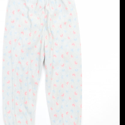 Pimark Girls Blue Geometric   Pyjama Pants Size 2-3 Years