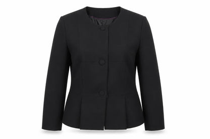 H&M Womens Black   Jacket Coat Size 8