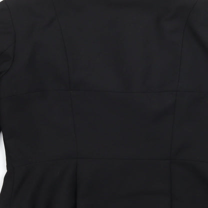 H&M Womens Black   Jacket Coat Size 8