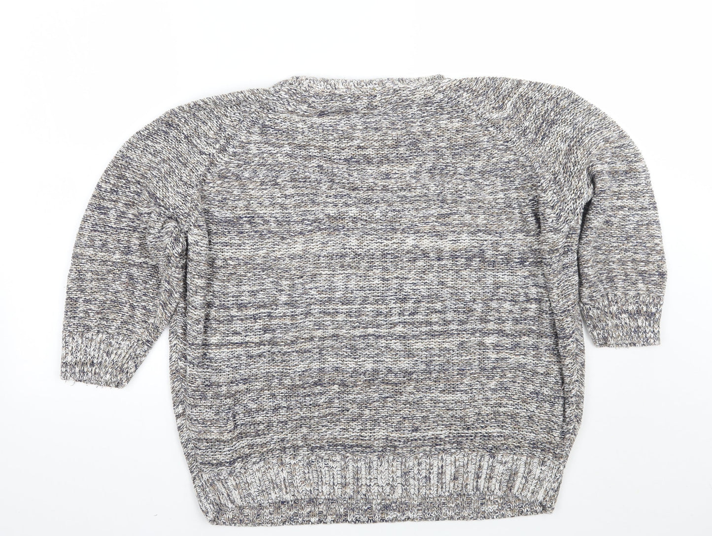 Womens UK Size 18 Soon Grey Pullover Jumper