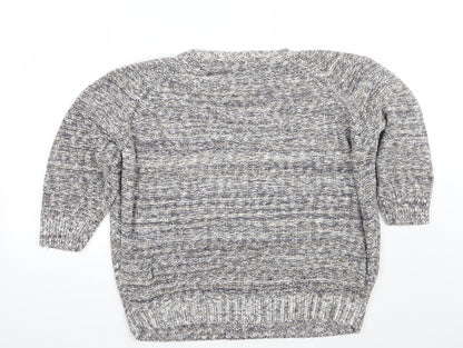 Womens UK Size 18 Soon Grey Pullover Jumper