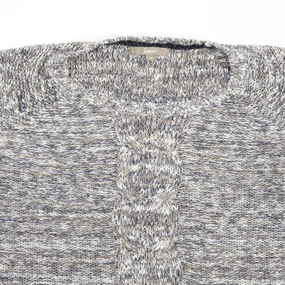 Womens UK Size 18 Soon Grey Pullover Jumper