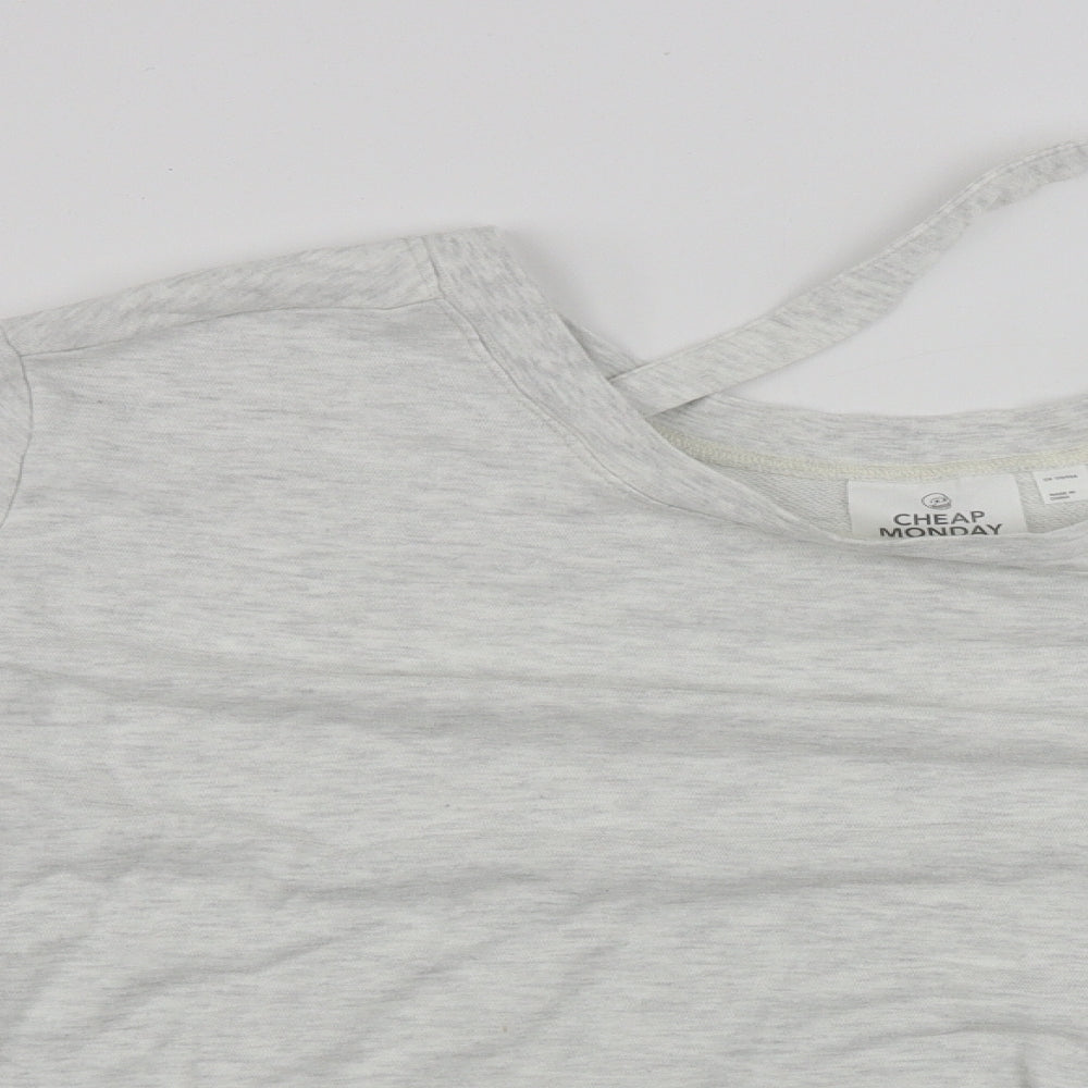 Cheap Monday Womens Grey   Pullover Jumper Size M