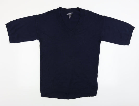 Lands' End  Womens Blue   Pullover Jumper Size S