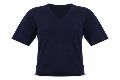 Womens UK Size S Lands' End Blue Pullover Jumper