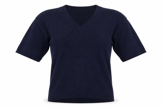 Womens UK Size S Lands' End Blue Pullover Jumper
