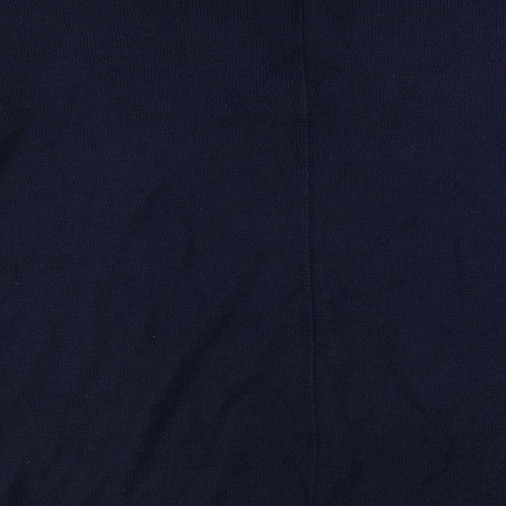 Womens UK Size S Lands' End Blue Pullover Jumper