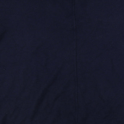 Womens UK Size S Lands' End Blue Pullover Jumper
