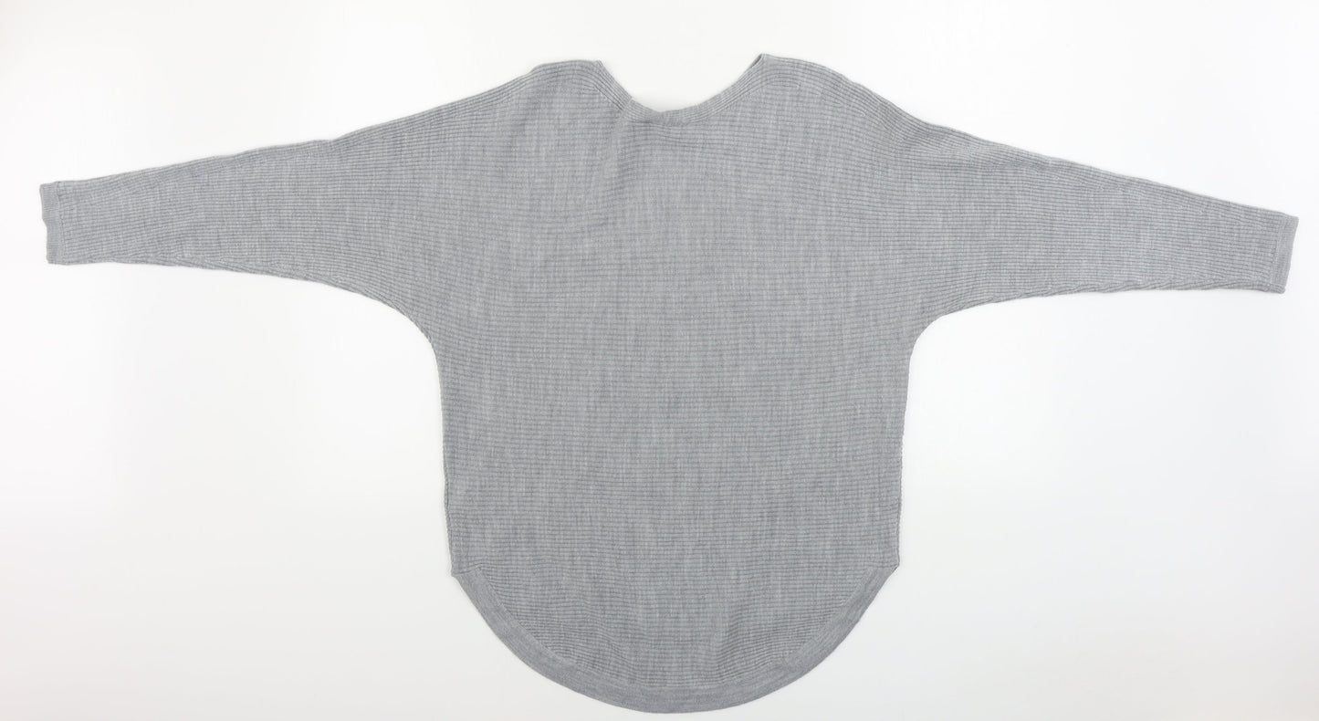 Debenhams  Womens Grey   Pullover Jumper Size 12
