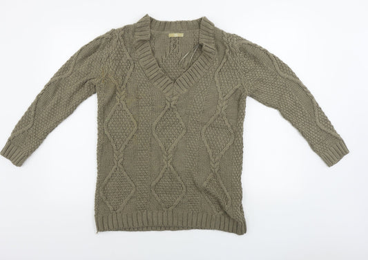 TU Womens Brown   Pullover Jumper Size 12