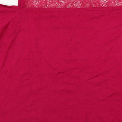 Womens UK Size 18 Soon Pink Pullover Jumper