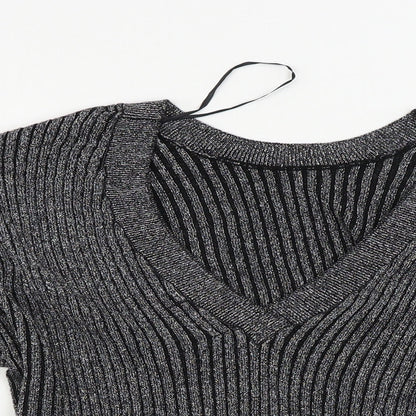 Topshop  Womens Grey   Pullover Jumper Size 6