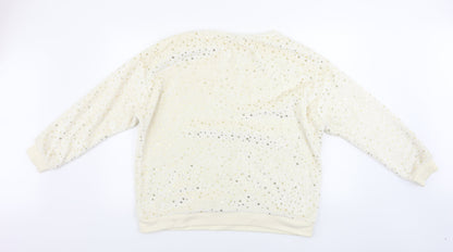 TU Womens Beige   Pullover Jumper Size 20