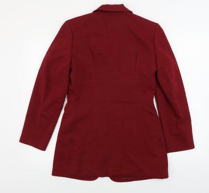 charlotti halton Womens Red   Jacket Blazer Size 10