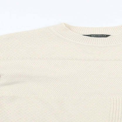 Womens UK Size 12 Bonmarché Beige Pullover Jumper