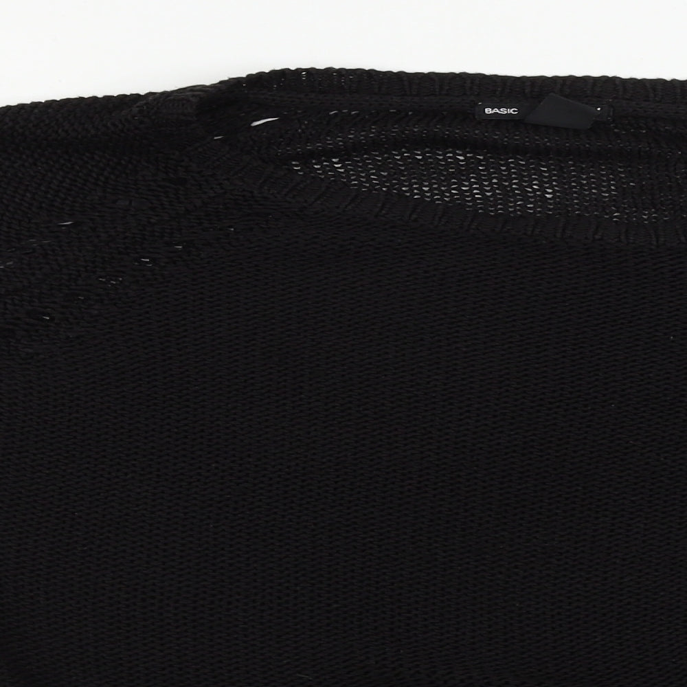 Womens UK Size S H&M Black Pullover Jumper