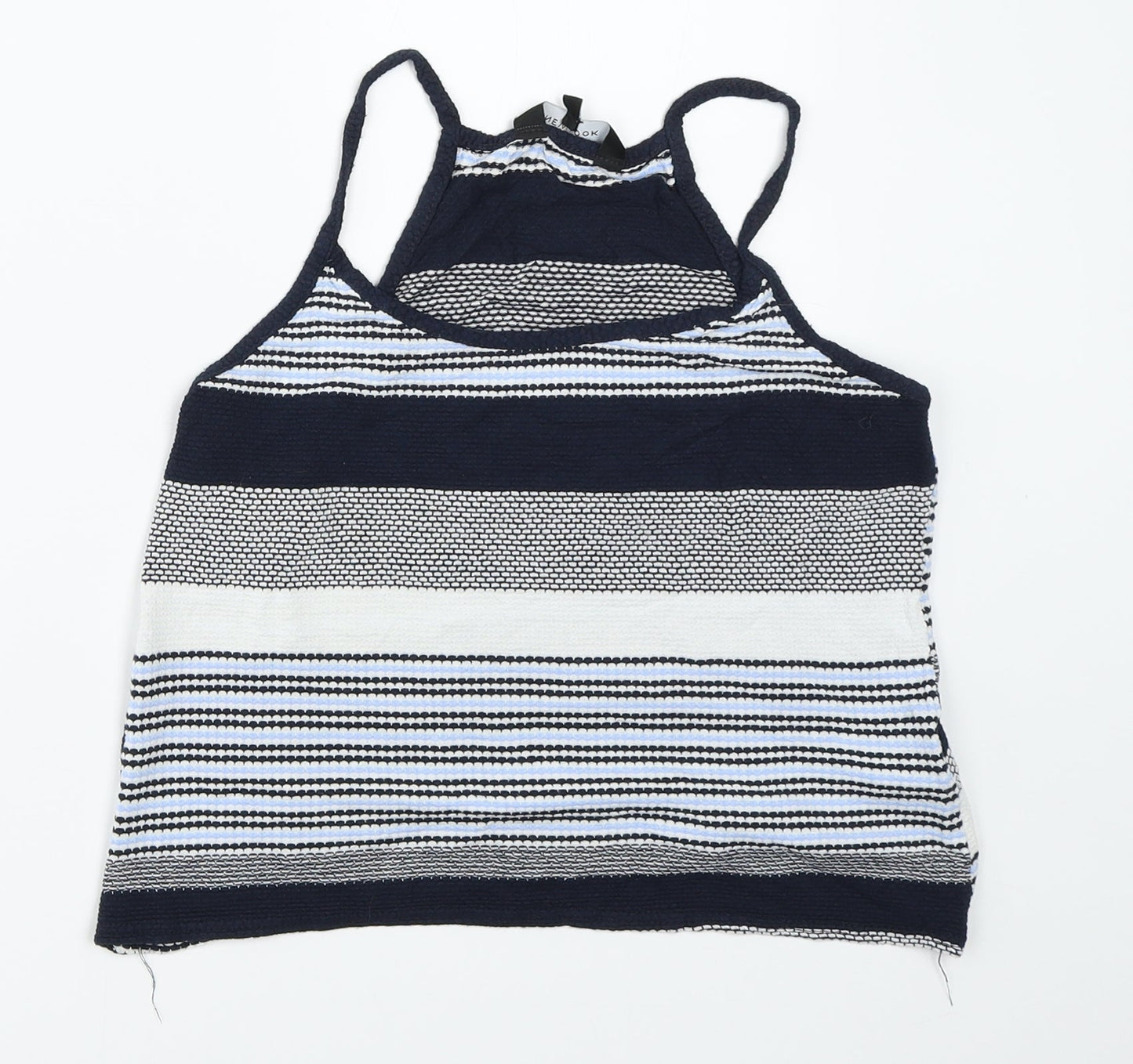 Womens UK Size 12 New Look Blue Camisole Tank