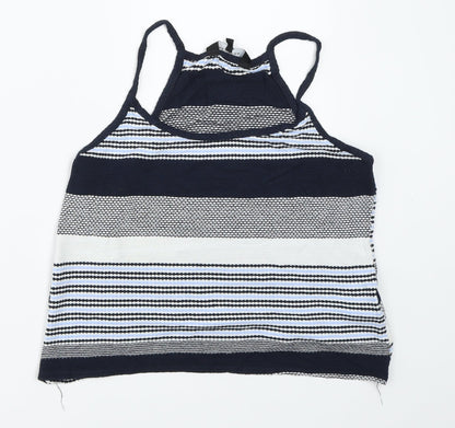 Womens UK Size 12 New Look Blue Camisole Tank