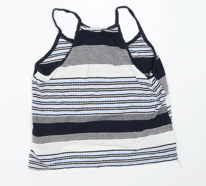 Womens UK Size 12 New Look Blue Camisole Tank