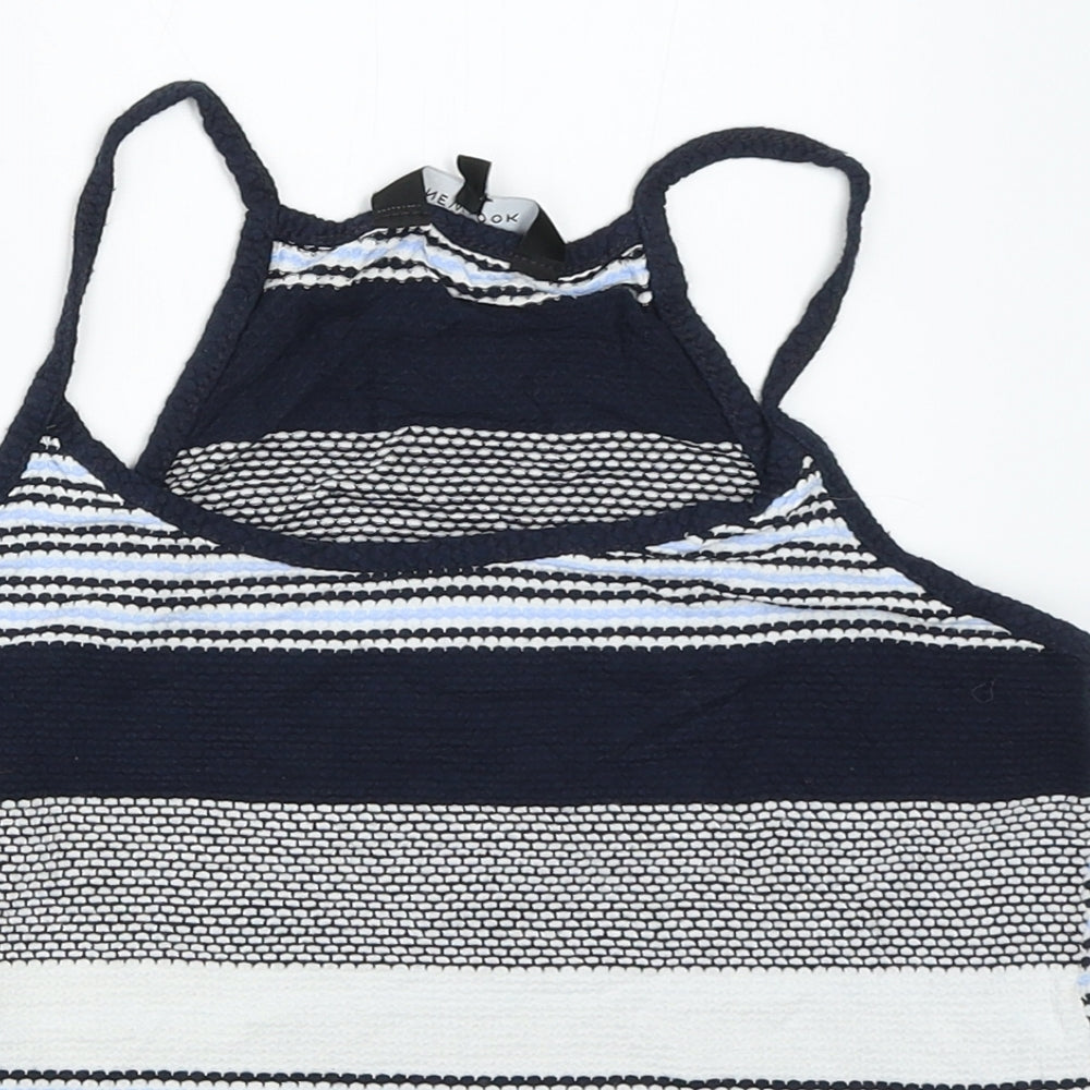 Womens UK Size 12 New Look Blue Camisole Tank