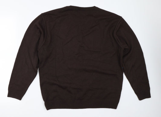 Preworn Mens Brown   Pullover Jumper Size M