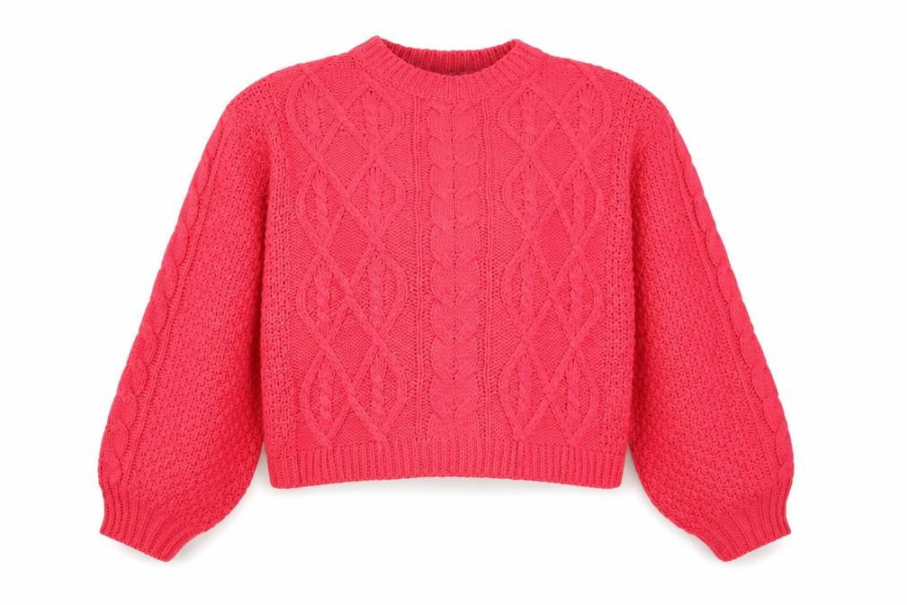 Womens UK Size M SheIn Pink Pullover Jumper