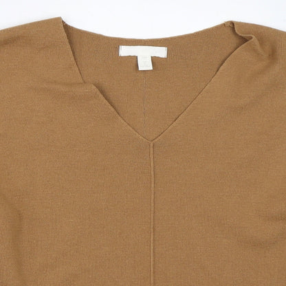 Womens UK Size S H&M Brown Pullover Jumper