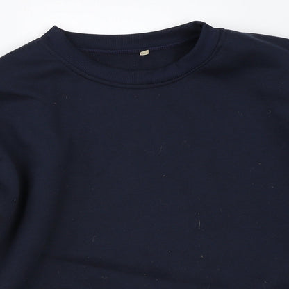 Preworn Boys Blue   Pullover Sweatshirt Size L