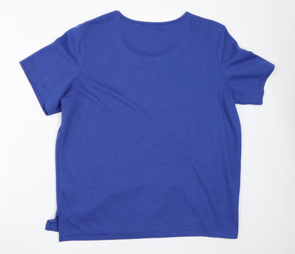 BM Womens Blue   Basic T-Shirt Size M