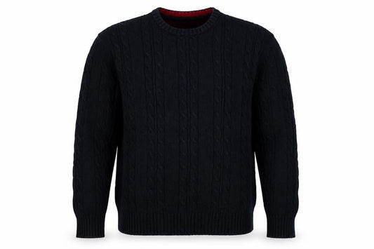 Mens UK Size L Avenue Blue Pullover Jumper