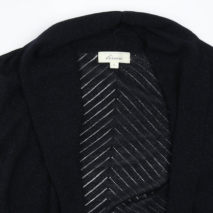 Linea Womens Blue   Cardigan Jumper Size S