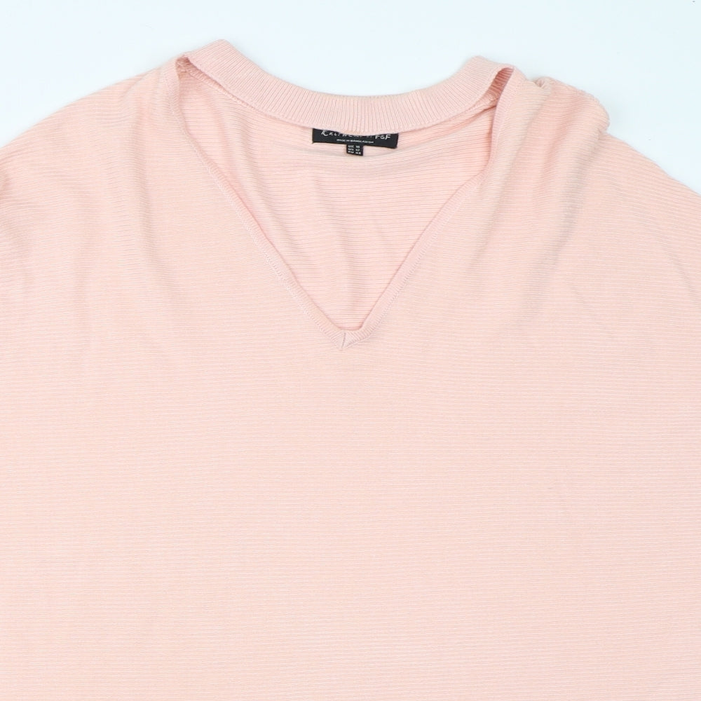 F&F Womens Pink   Pullover Jumper Size 16