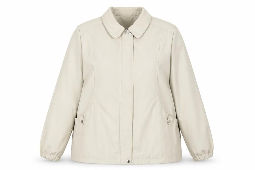 Womens UK Size XL Classic Beige Overcoat