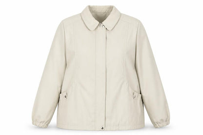 Womens UK Size XL Classic Beige Overcoat
