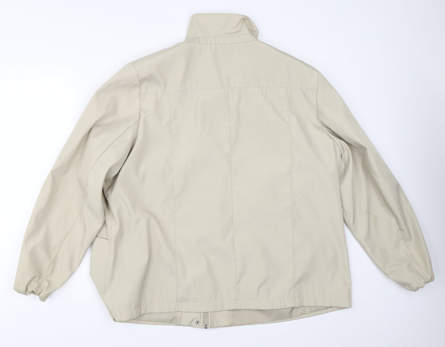 Womens UK Size XL Classic Beige Overcoat