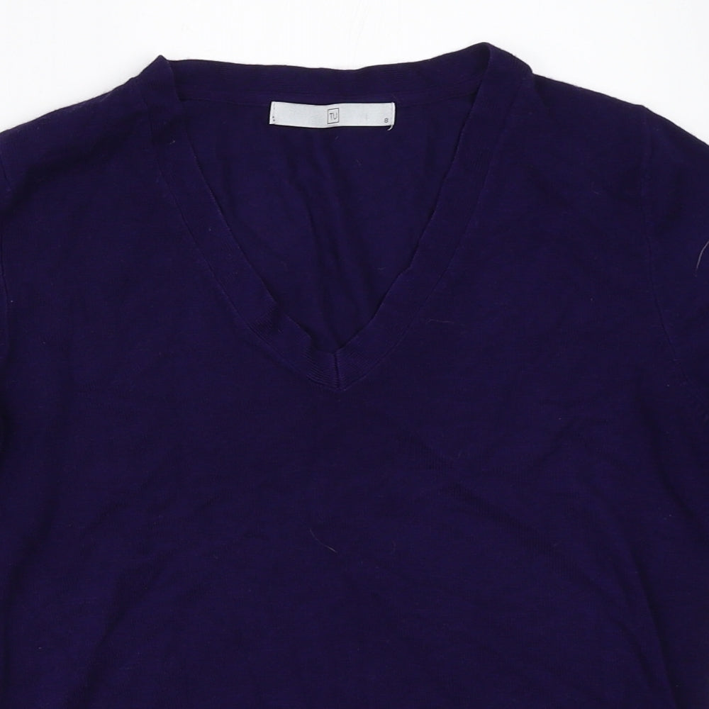 TU Womens Purple   Pullover Jumper Size 8