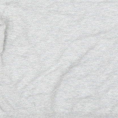 H&M Girls Grey   Pullover Jumper Size 5-6 Years