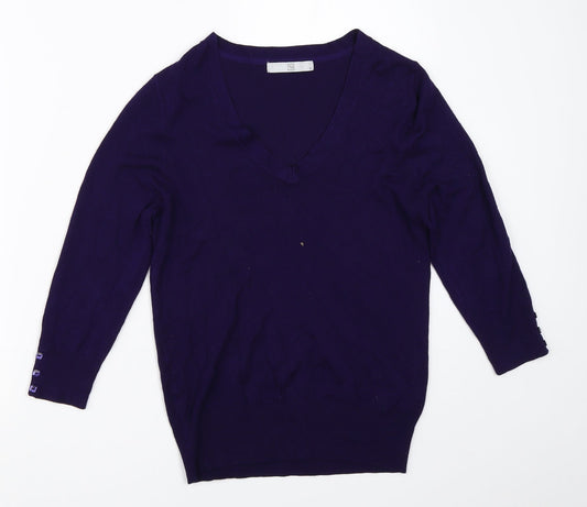 TU Womens Blue   Pullover Jumper Size 8