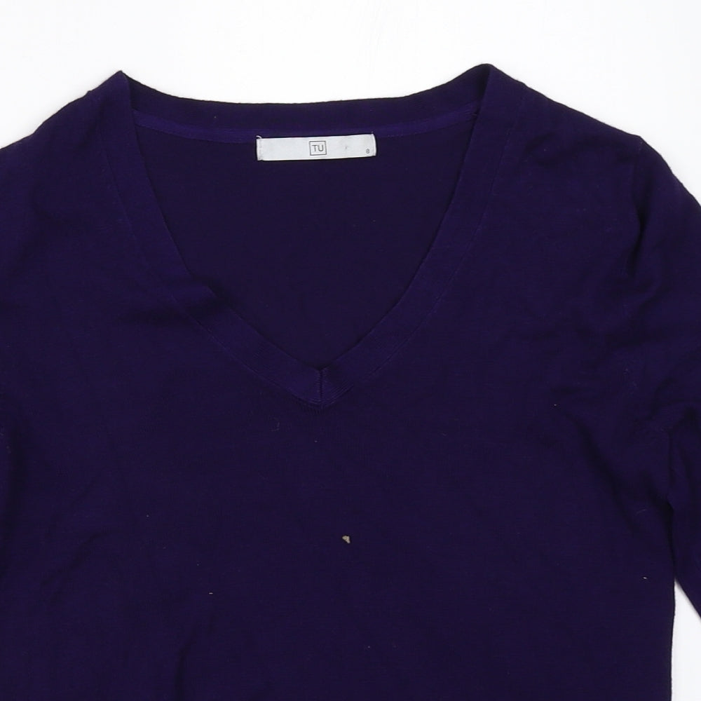 TU Womens Blue   Pullover Jumper Size 8
