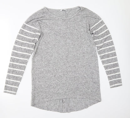 Womens UK Size 8 NEXT Grey Pullover Jumper