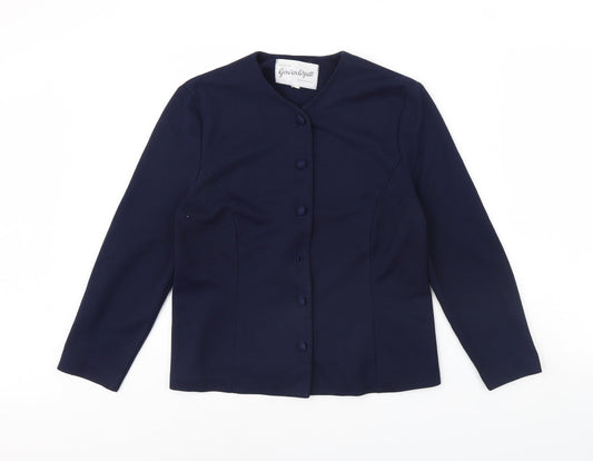 Womens UK Size 14 gordon wyatt Blue Jacket
