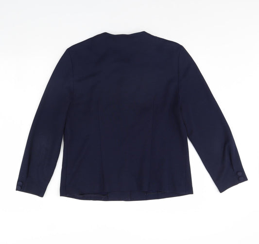 Womens UK Size 14 gordon wyatt Blue Jacket