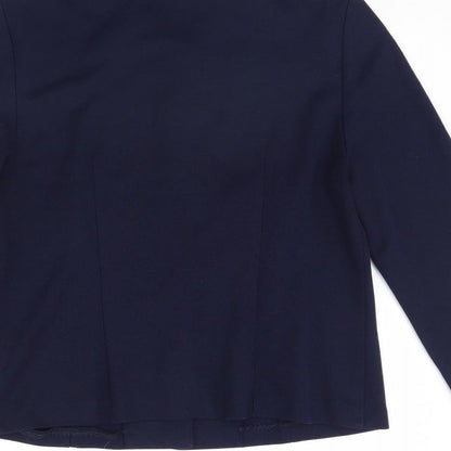 Womens UK Size 14 gordon wyatt Blue Jacket