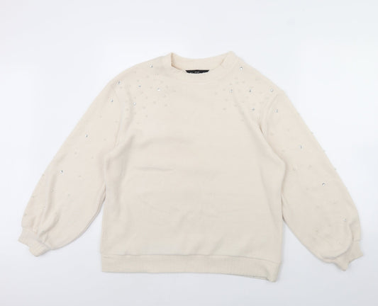 F&F Womens Ivory   Pullover Jumper Size 12